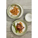 Steelite Bead Sage Coupe Plates 285mm (Pack of 6) - Image 2