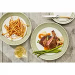 Steelite Bead Sage Coupe Plates 285mm (Pack of 6) - Image 3