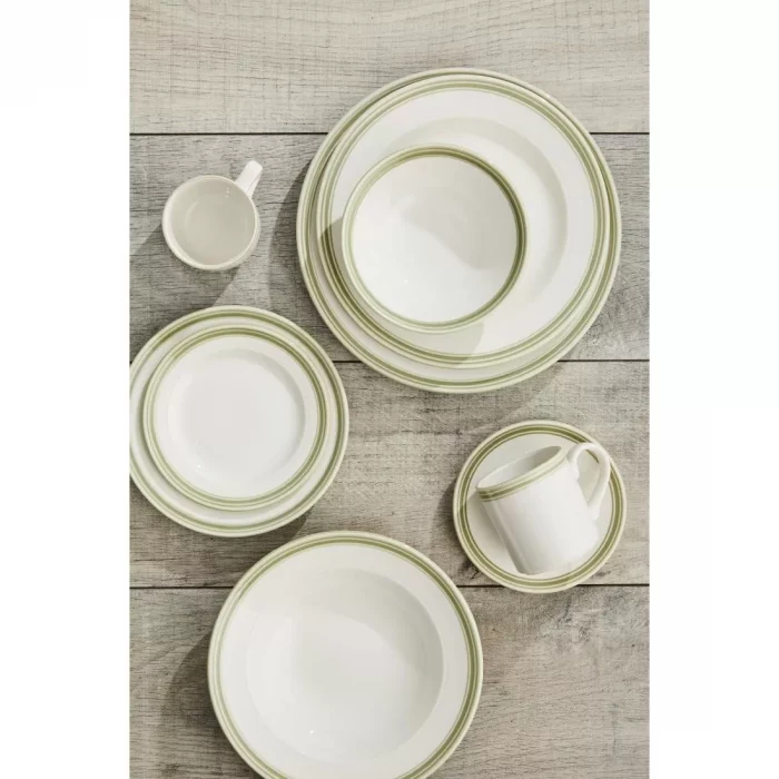 Steelite Bead Sage Plates 285mm (Pack of 6) - Image 3