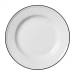 Steelite Bead Black Band Plates 203mm (Pack of 12)