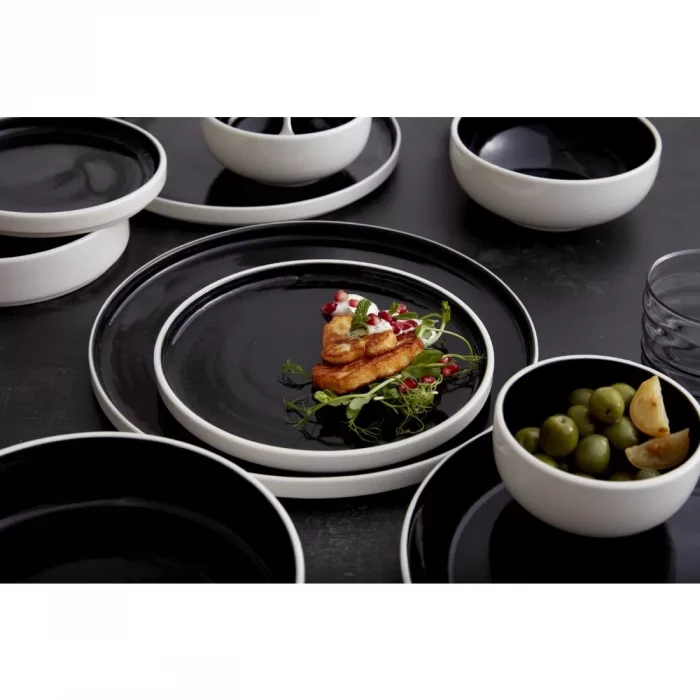 Steelite Nyx Stacking Plates 255mm (Pack of 12) - Image 8