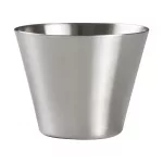 Steelite Creations Metal Satin Fry Cup 340ml (Box 48)(Direct)