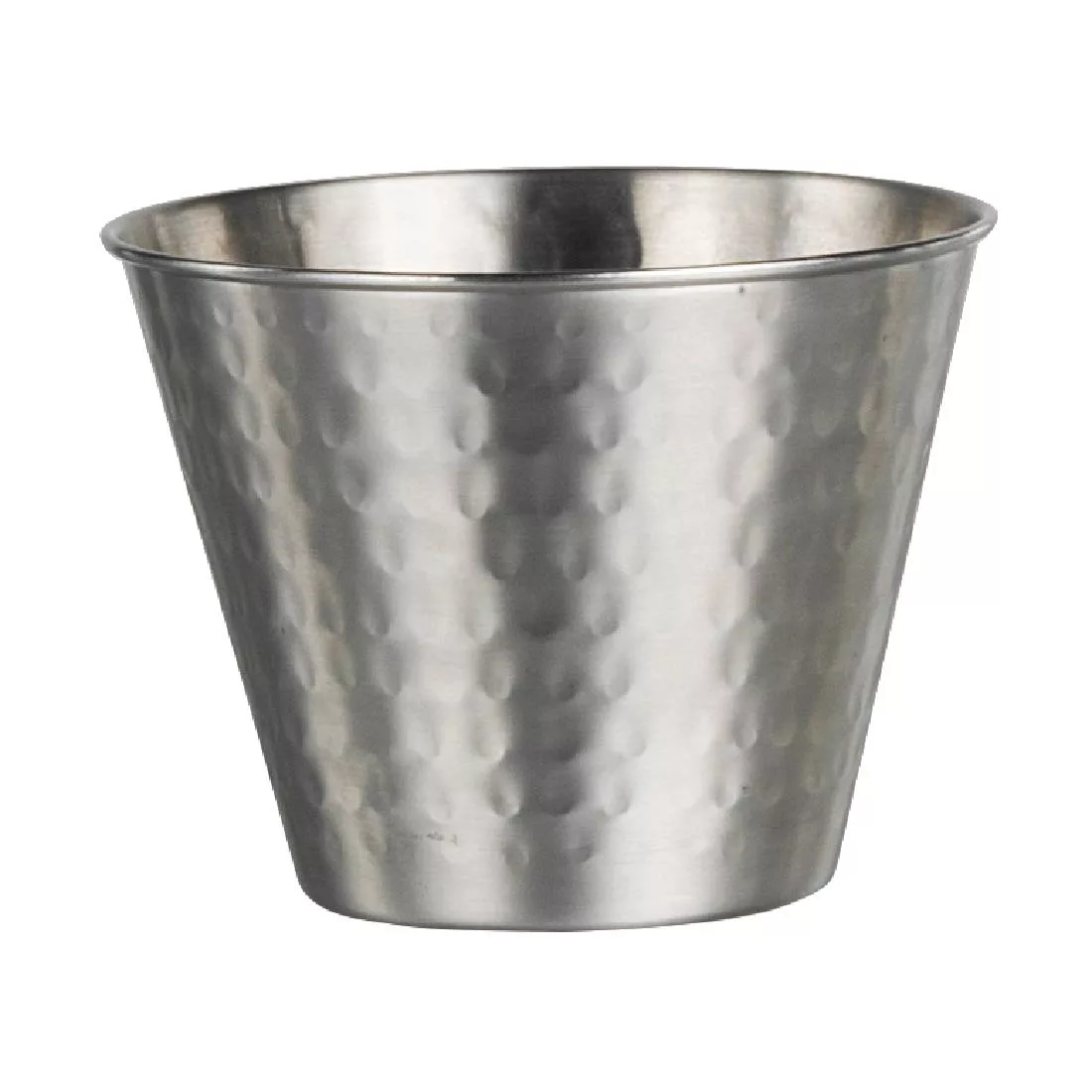 vv3420_primary.jpg Steelite Creations Metal Hammered Fry Cup 340ml (Box 48)(Direct) - Image 1