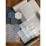 Steelite Modern Twist Silicone Placemat Black Grey Hatch 305x400mm (Box 12)(Direct) - Image 2