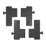 Steelite DWH Fusion Universal Shelf Holder Fusion Risers Black (Pack of 4)