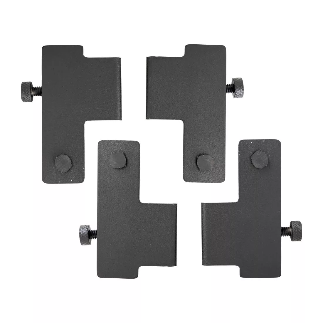 vv3445_1.jpg Steelite DWH Fusion Universal Shelf Holder Fusion Risers Black (Pack of 4) - Image 1