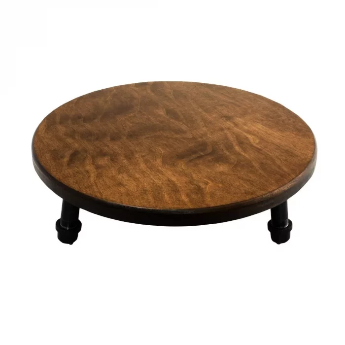 Steelite Chestnut Pipe Stand Short Leg 355x95mm - Image 1