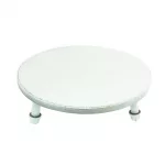 Steelite Aged White Pipe Stand Short Legs 355x95mm