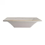 Steelite Craft White Buffet Square Pebble Bowls 343mm (Pack of 6)