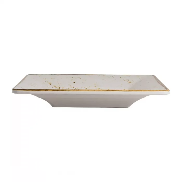 Steelite Craft White Buffet Square Pebble Bowls 254mm (Pack of 6) - Image 1