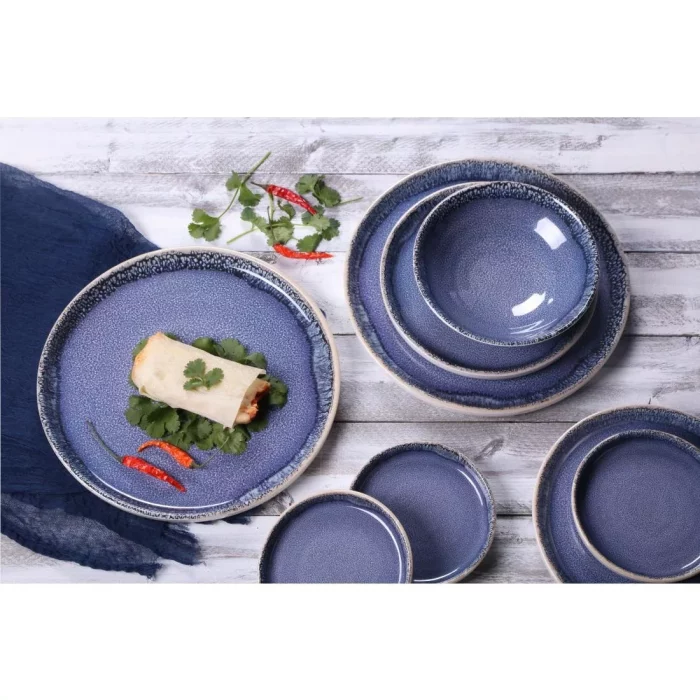 Steelite Monet Indigo Blue Round Bowls 229mm (Pack of 6) - Image 2