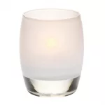 Steelite Contour Glass Votives Satin Linen 95mm (Pack of 12)