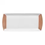 William Edwards Quanta Rectangular Tray - Classic White 340x150mm (Pack of 12)