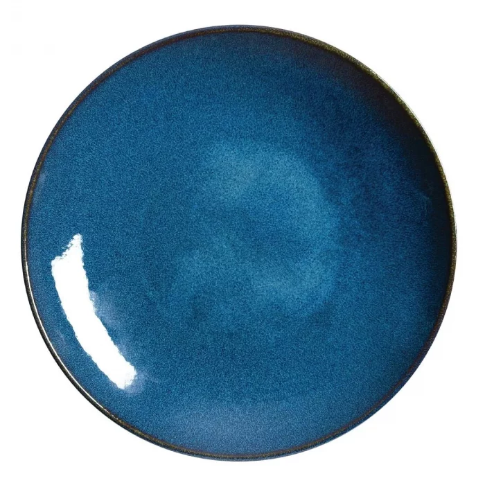 Rene Ozorio Wabi Sabi Coupe Bowls Indigo 260mm (Pack of 6) - Image 1