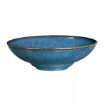 Rene Ozorio Wabi Sabi Rimmed Coupe Bowls Indigo 200mm 887ml (Pack of 6) - Image 4