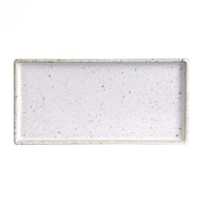 Rene Ozorio Wabi Sabi Rectangular Trays Lichen 160mm (Pack of 24) - Image 1