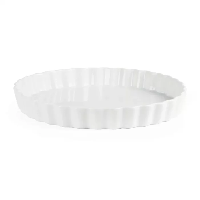Olympia Whiteware Flan Dishes 265mm (Pack of 6) - Image 2