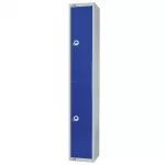 Elite Double Door Electronic Combination Locker Blue - Image 3