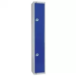 Elite Double Door Electronic Combination Locker Blue