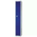 Elite Single Door Coin Return Locker Blue - Image 3