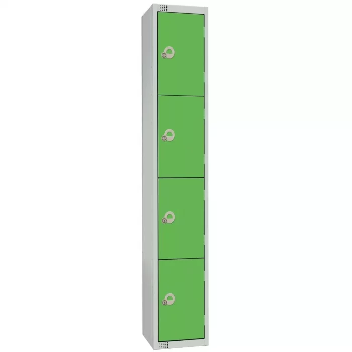 Elite Four Door Manual Combination Locker Locker Green - Image 1
