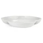 Olympia Whiteware Vegetable Dishes 3 Section 250mm (Pack of 6) - Image 3