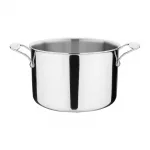Vogue Stainless Steel & Aluminium Tri-Wall Stew Pan 25cm