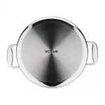 Vogue Stainless Steel & Aluminium Tri-Wall Stew Pan 25cm - Image 5