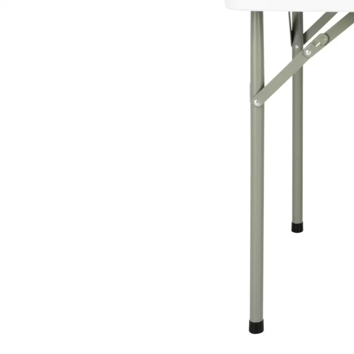 Bolero HDPE Square Folding Table 3ft White (Single) - Image 4