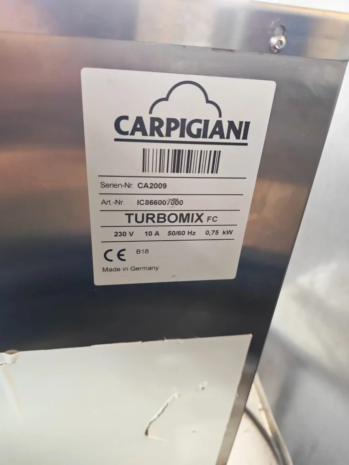 Carpigiani Turbomix, mixer - Image 4
