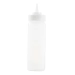 Table Craft 355ml Widemouth Clear Squeeze Bottle with TipTop Polyethylene x 12