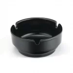 Table Craft Economy Stacking Ashtray, Black, Bakelite 8cm diameter x 36