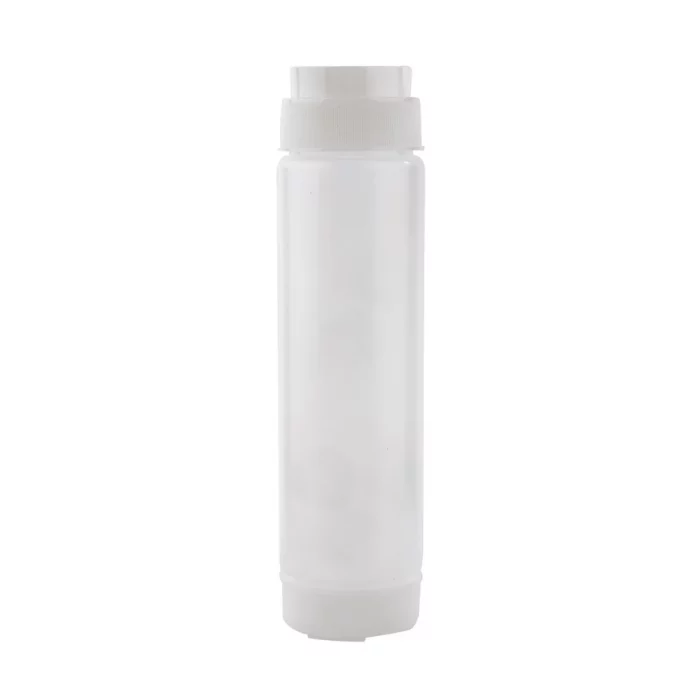 Table Craft 475ml NSF InvertaTop Squeeze Bottle with Universal ValveTop Polyethylene x 12 - Image 2