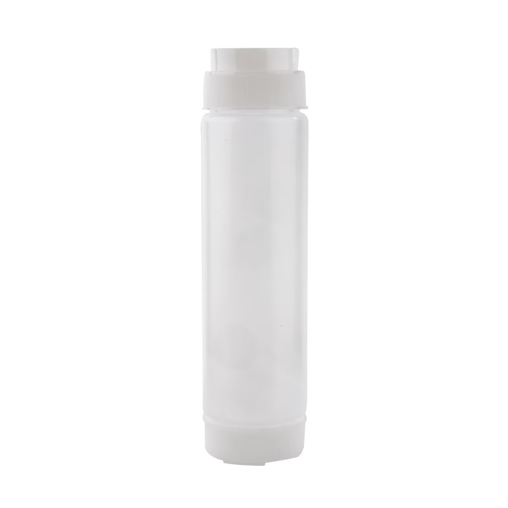 16SV Table Craft 475ml NSF InvertaTop Squeeze Bottle with Universal ValveTop Polyethylene x 12 - Image 1