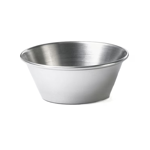 5066 Table Craft 45ml Round Sauce Cup, Stainless Steel - Image 1