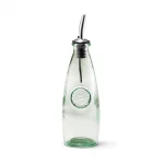 Table Craft 355ml Authentic Collection Oil and Vinegar Bottles, Glass with Stainless Steel Pourers (599P) x 6