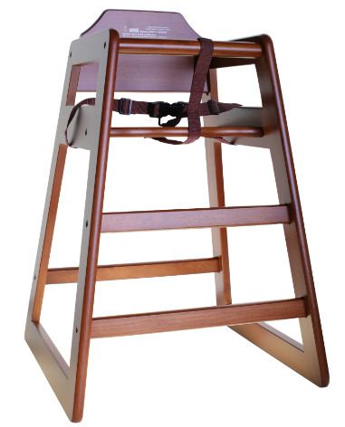 66EU Table Craft Walnut Finish, EU Compliant, Wood 50 x 50 x 73.5cm - Image 1