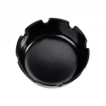 Table Craft Classic Deepwell Ashtray, Black, Bakelit (12 per pack) 11cm Diameter x 6