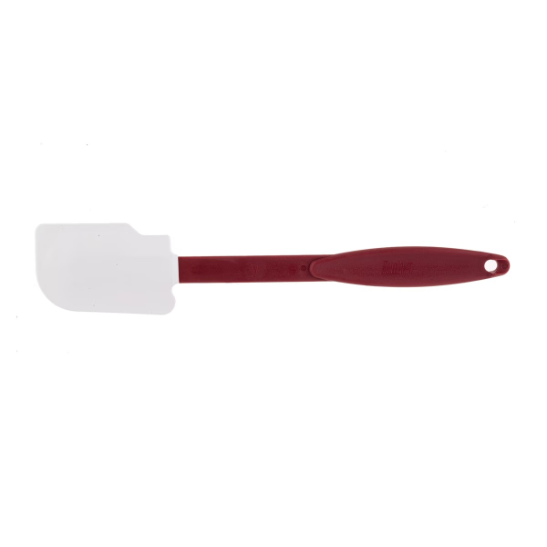 1863 Table Craft High Heat Spatula, Silicon Blade with Red Nylon Handle 7 x 1.5 x 35.5cm - Image 1