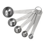 Tala Measuring Spoons • Set of 5 • Stainless Steel (Pack of 6)