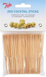Tala Cocktail Sticks • 200 Count • Case of 12 Packs