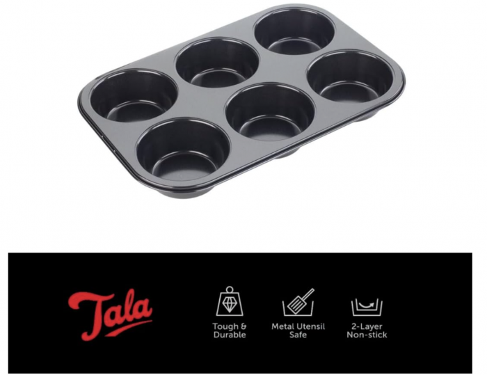 Tala Performance Eclipse Non-Stick 6 Cup jumbo muffin tin - Image 2