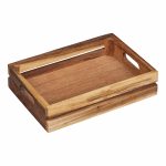 Tala Medium Crate - Plain in Natural Acacia (Pack of 4) - Image 3