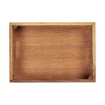 Tala Medium Crate - Plain in Natural Acacia (Pack of 4)