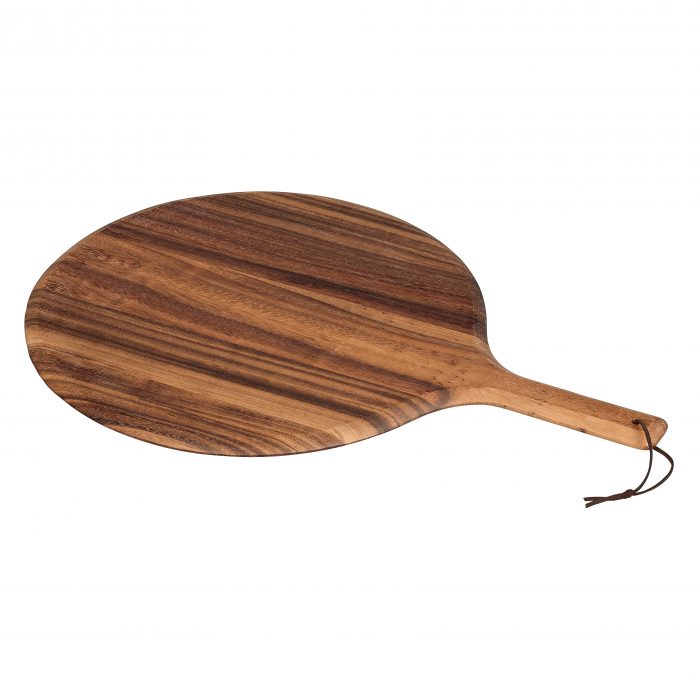 Tala Round Pizza Paddle in Natural Acacia - Image 4