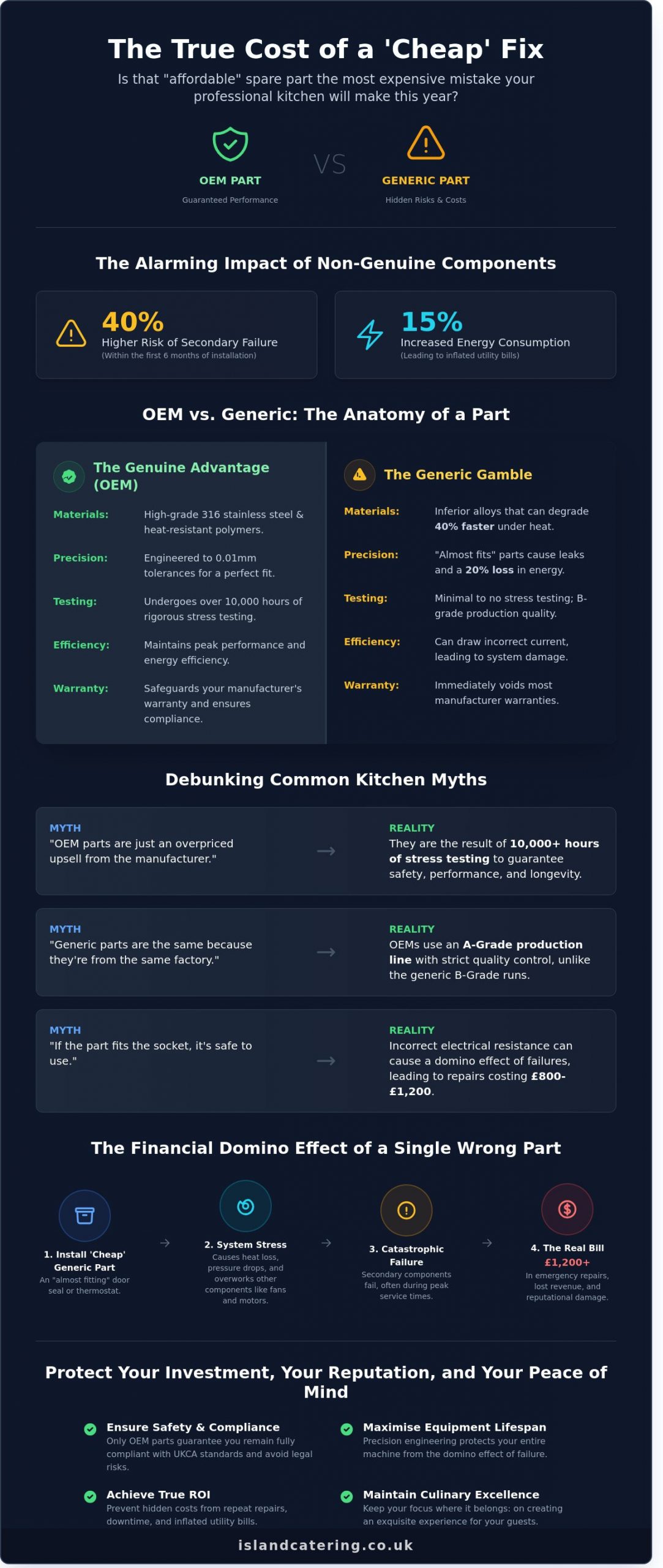 OEM Catering Parts Debunking the Myths of Commercial Kitchen Spares Infographic scaled OEM Catering Parts: Debunking the Myths of Commercial Kitchen Spares OEM Catering Parts: Debunking the Myths of Commercial Kitchen Spares