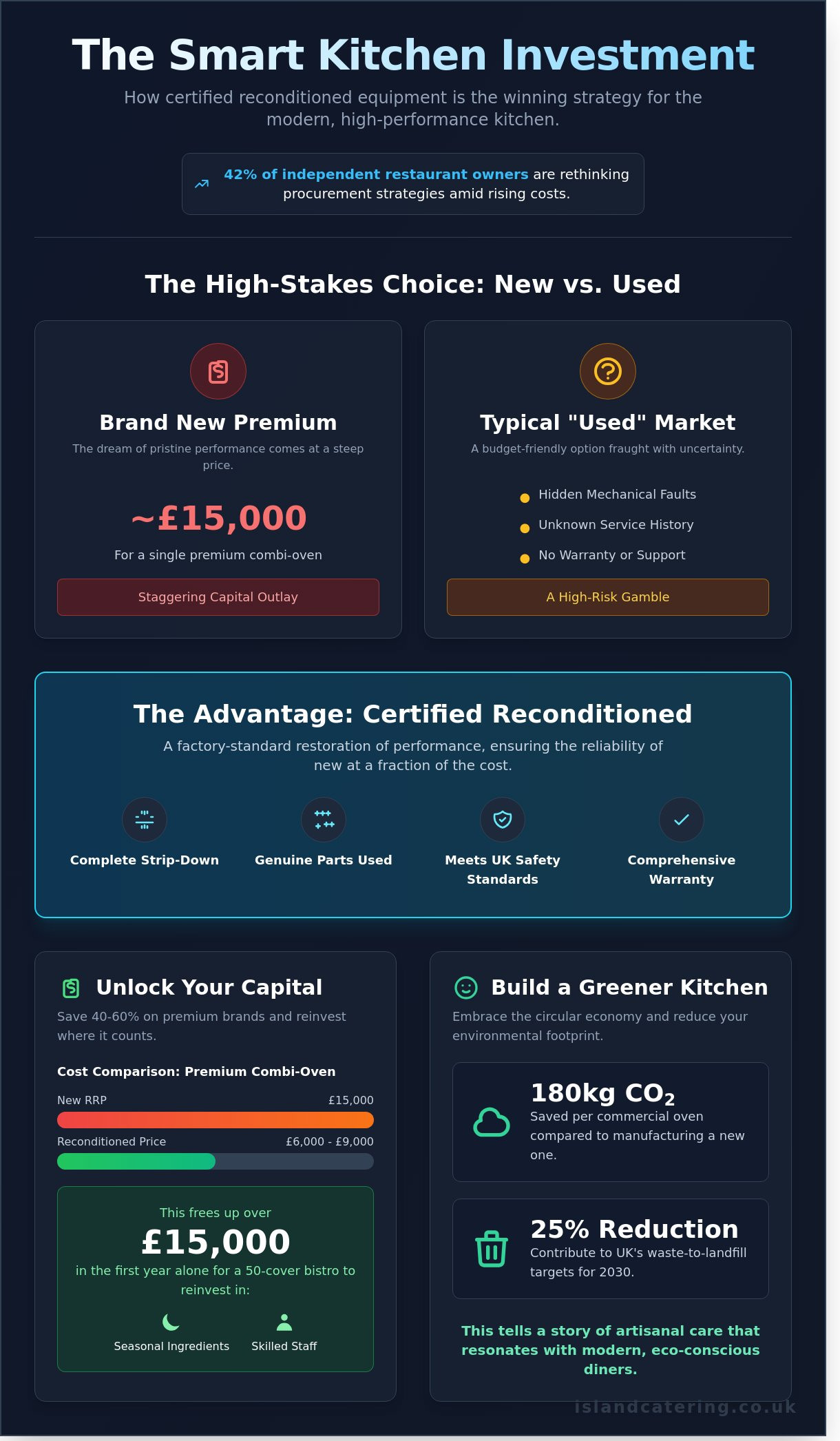 Reconditioned Commercial Catering Equipment: The Professional Buyer’s Guide for 2026