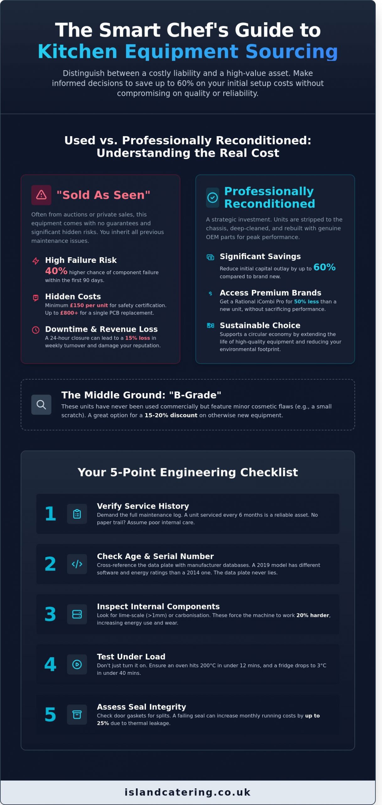 How to Buy Used Kitchen Equipment: The Professional Buyer’s Checklist