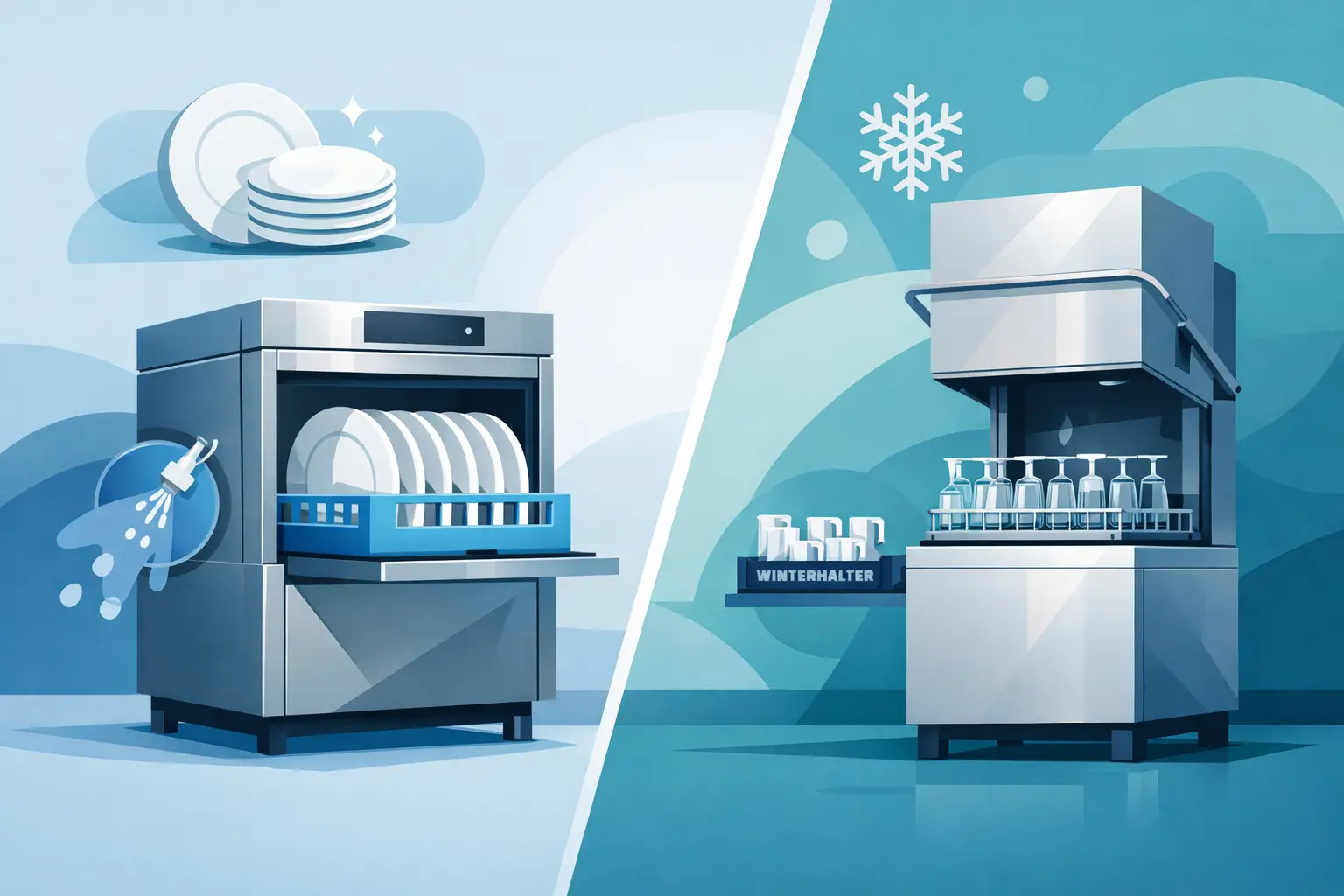 Hobart vs Winterhalter Dishwashers