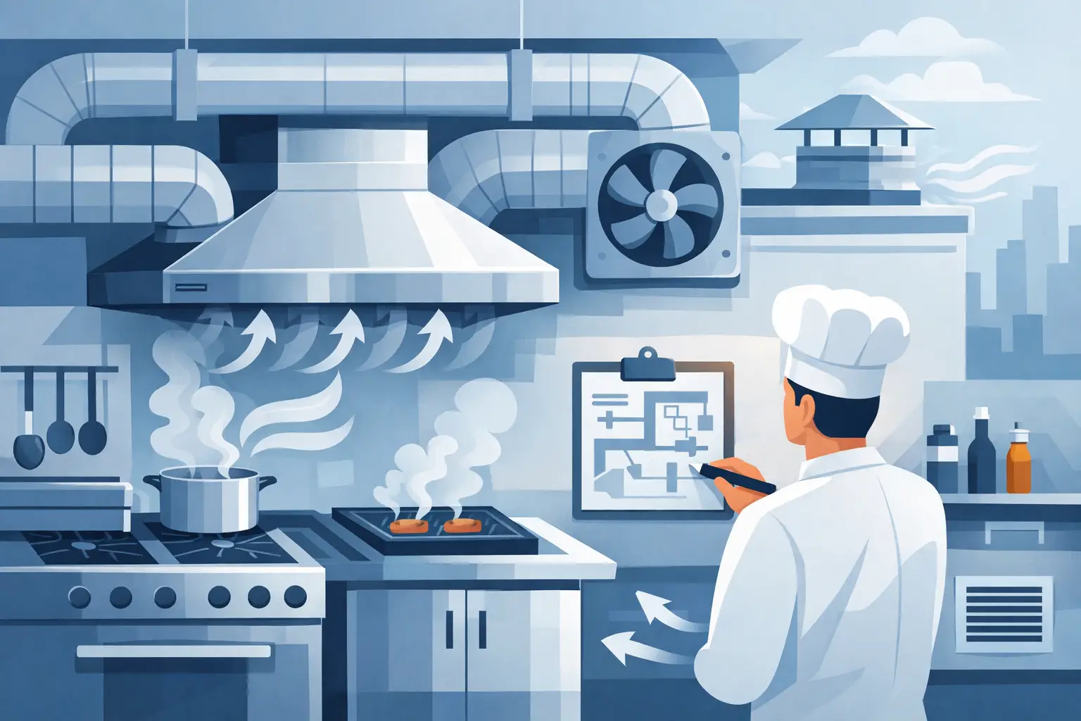 How to Plan Kitchen Ventilation for Commercial Kitchens